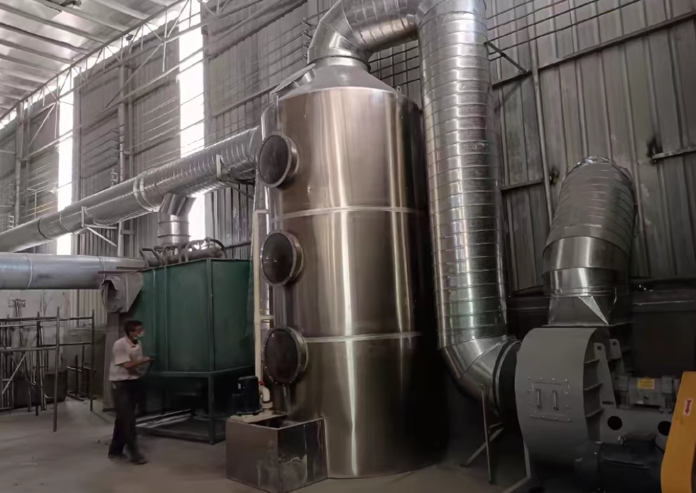 喷淋塔废气处理工艺