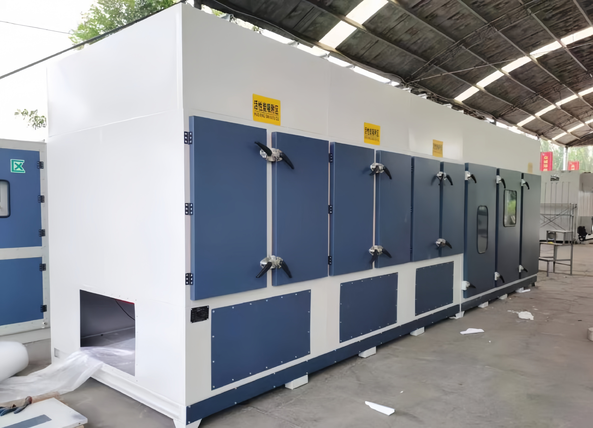 活性炭吸附浓缩+CO催化燃烧法