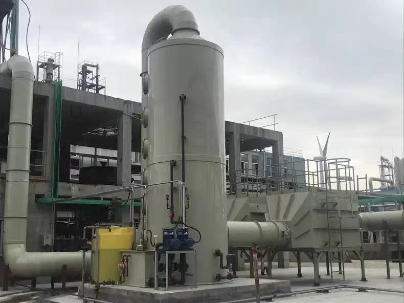 喷淋塔设备的操作注意事项