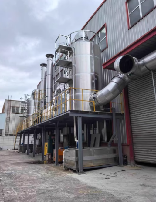 不锈钢喷淋塔：原理、应用与选型指南