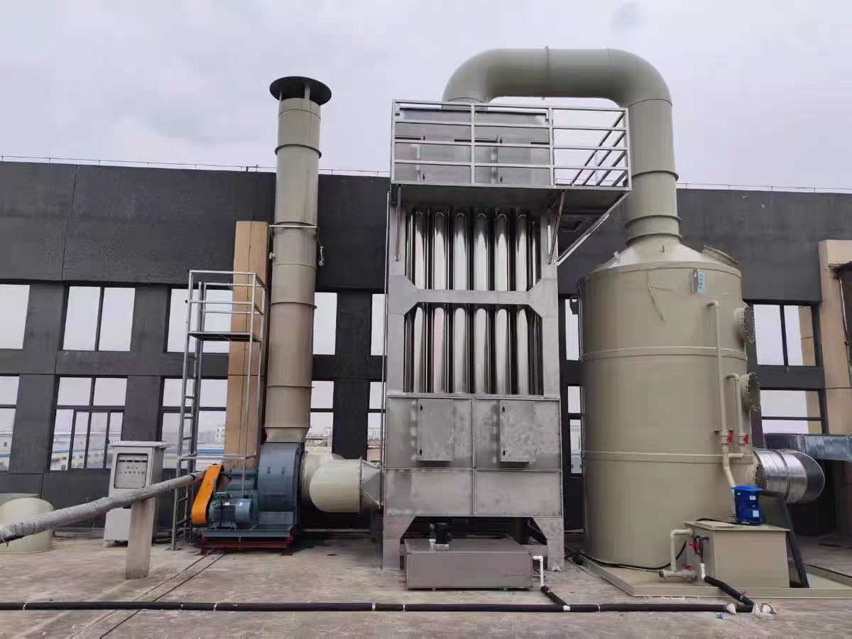 喷淋塔电捕焦油器