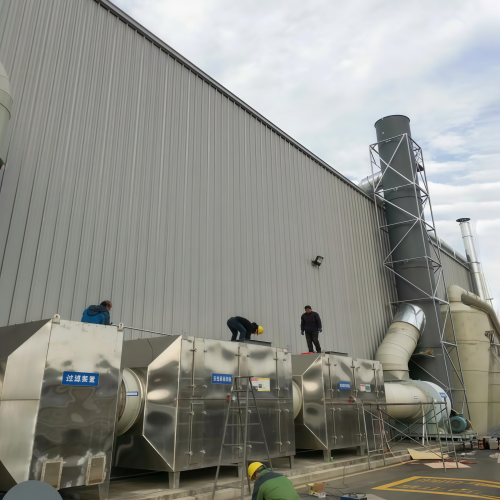 喷淋塔+活性炭吸附