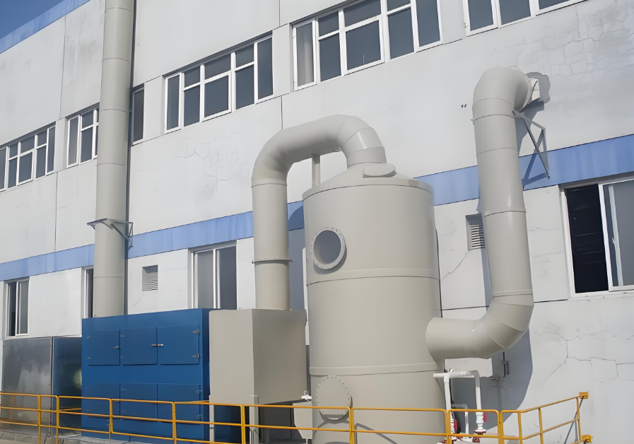 福建养殖场废气处理设备案例