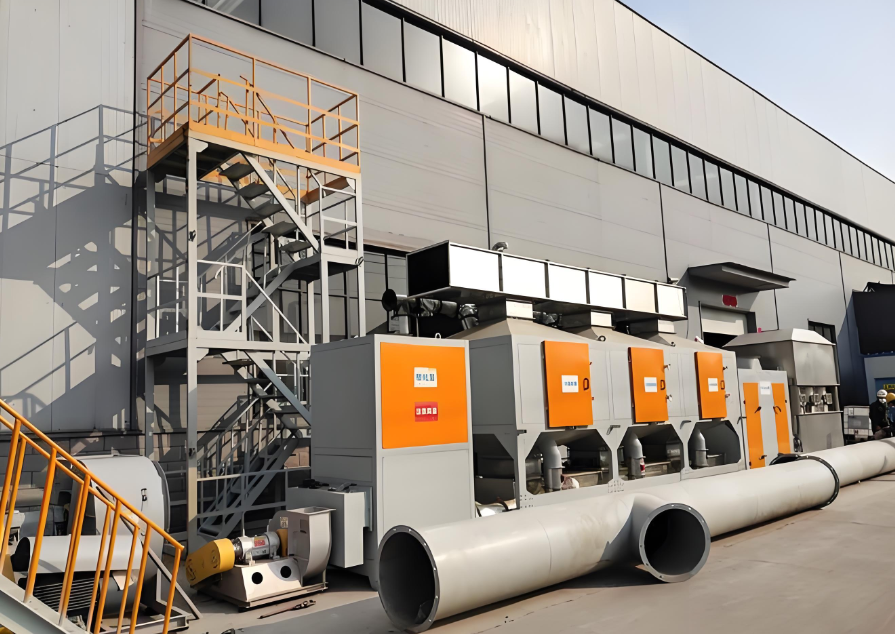 上海养殖场废气处理设备案例