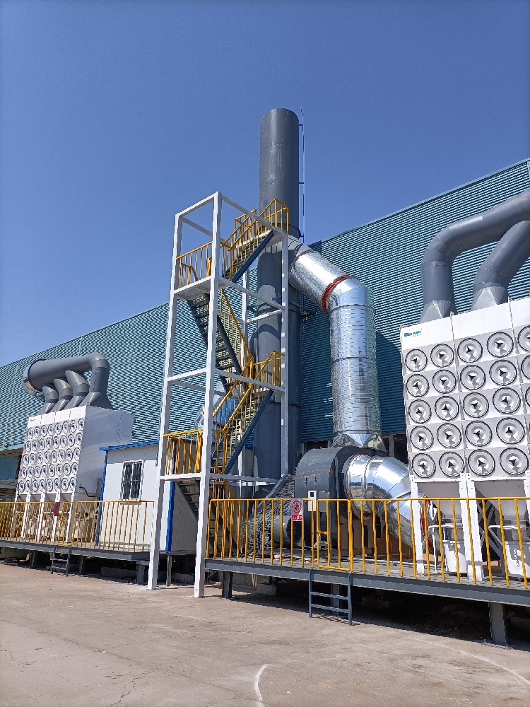 抛光粉尘水喷淋除尘工程