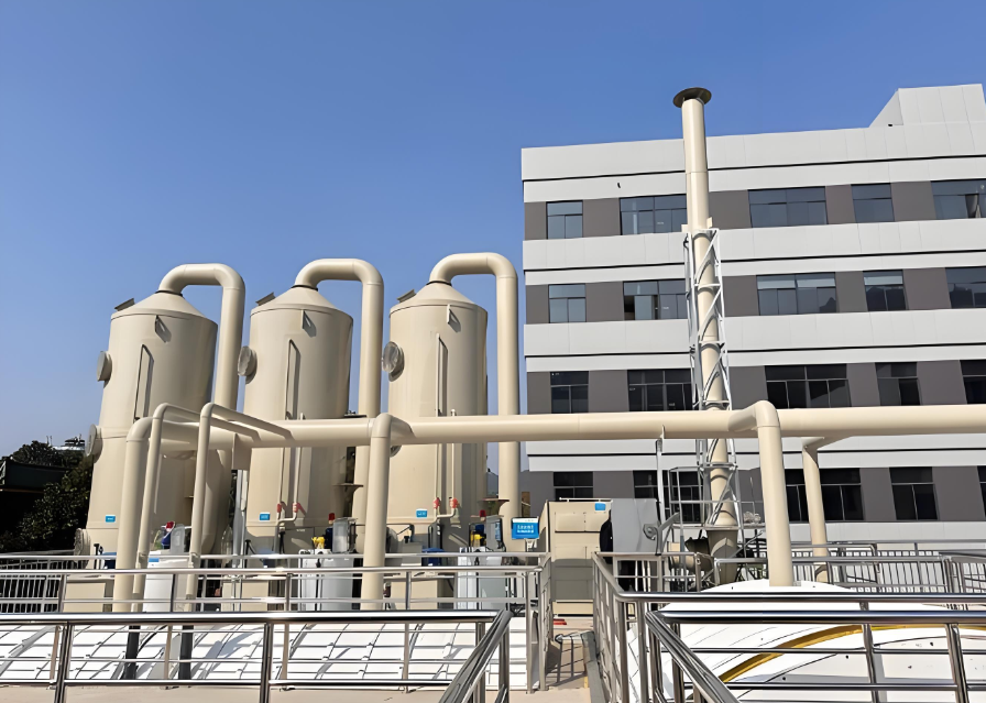 垃圾处理车间恶臭气体净化设备