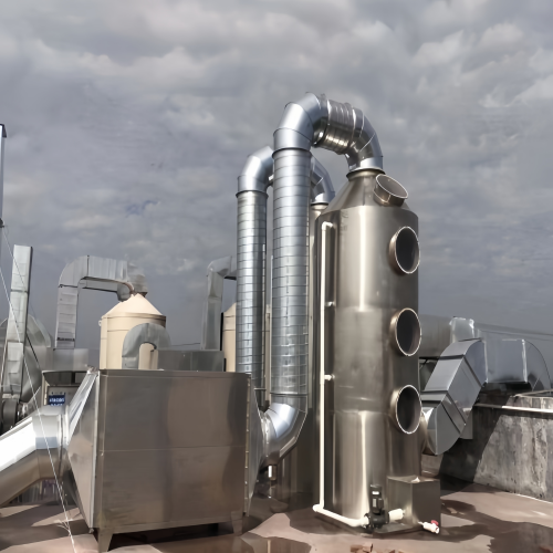 喷淋塔+活性炭吸附箱